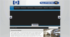 Desktop Screenshot of lmireducers.com